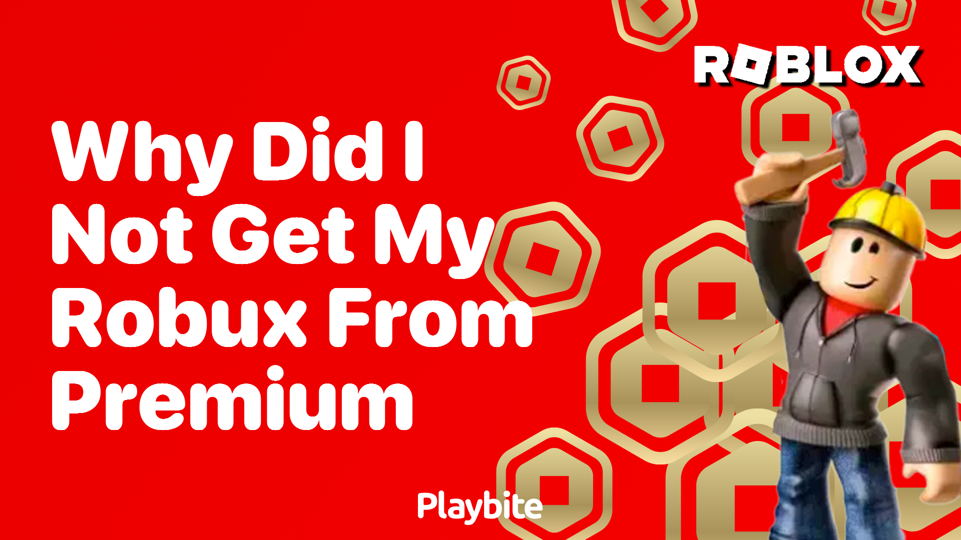 Why Didn&#8217;t I Get My Robux from Premium?