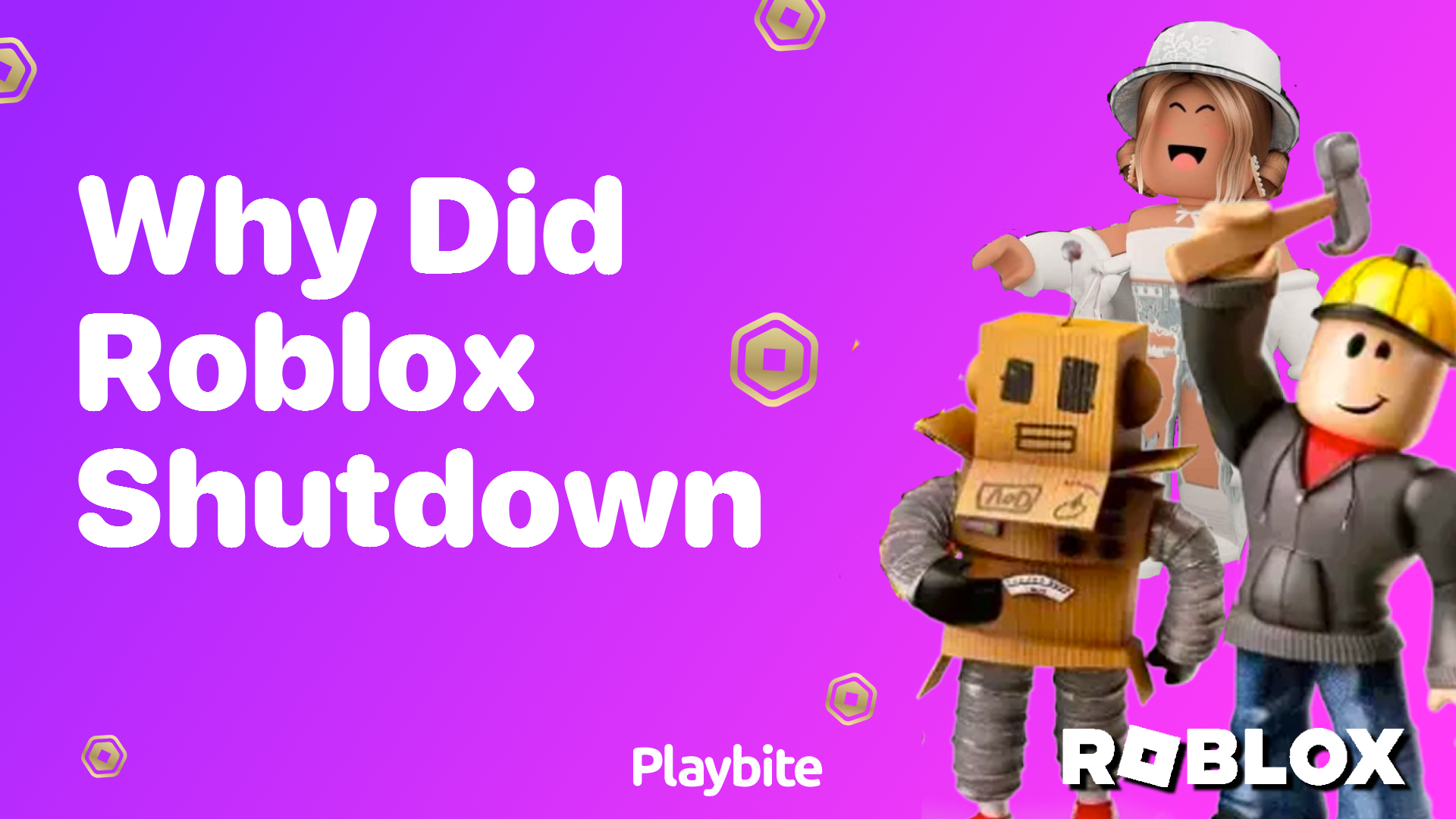 Why did Roblox shut down?