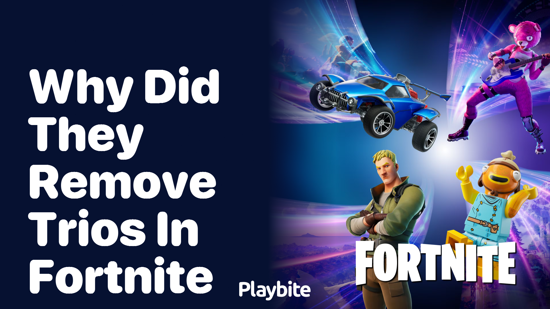 Why Did They Remove Trios in Fortnite?