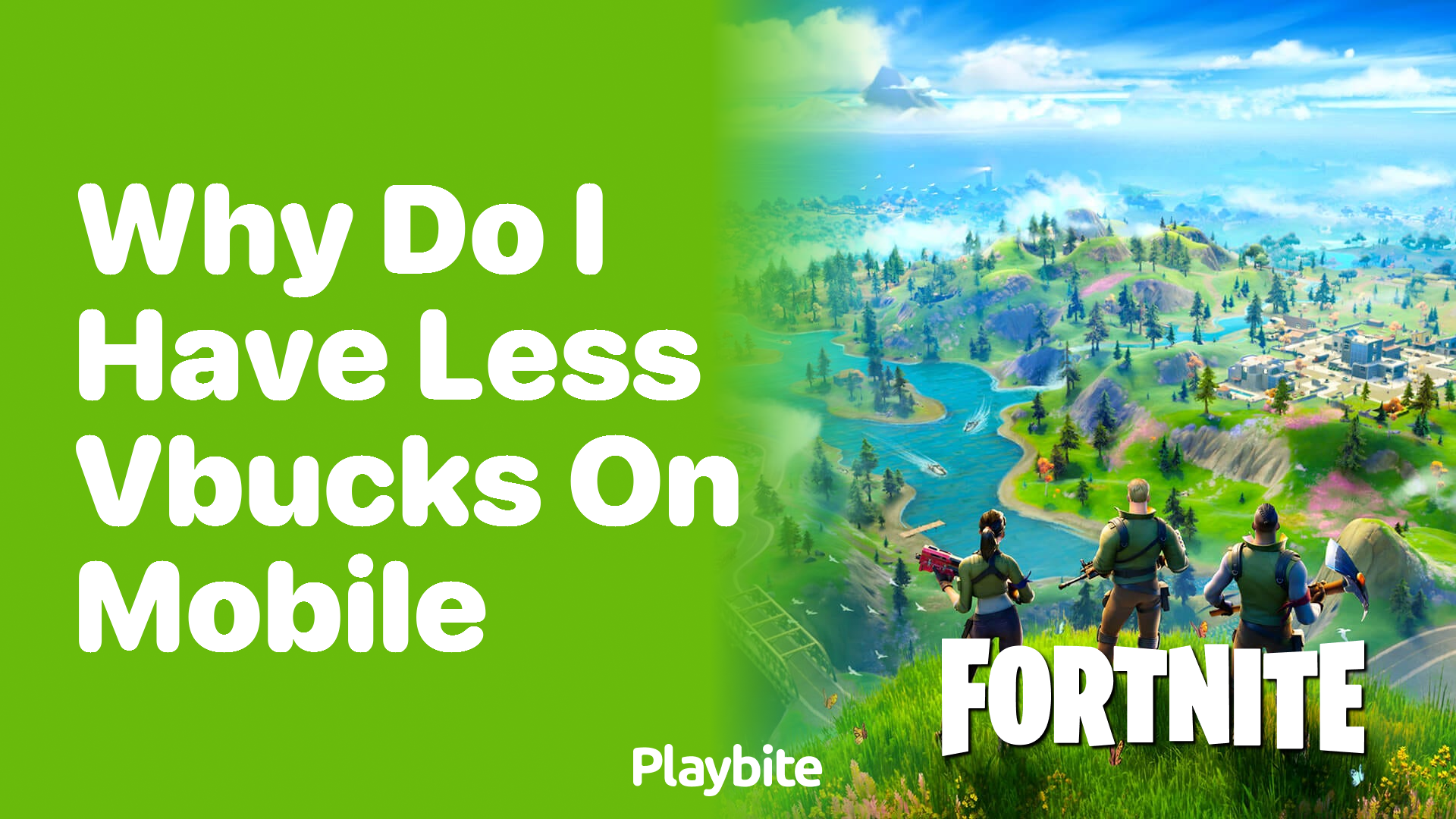 Why Do I Have Less V-Bucks on Mobile?