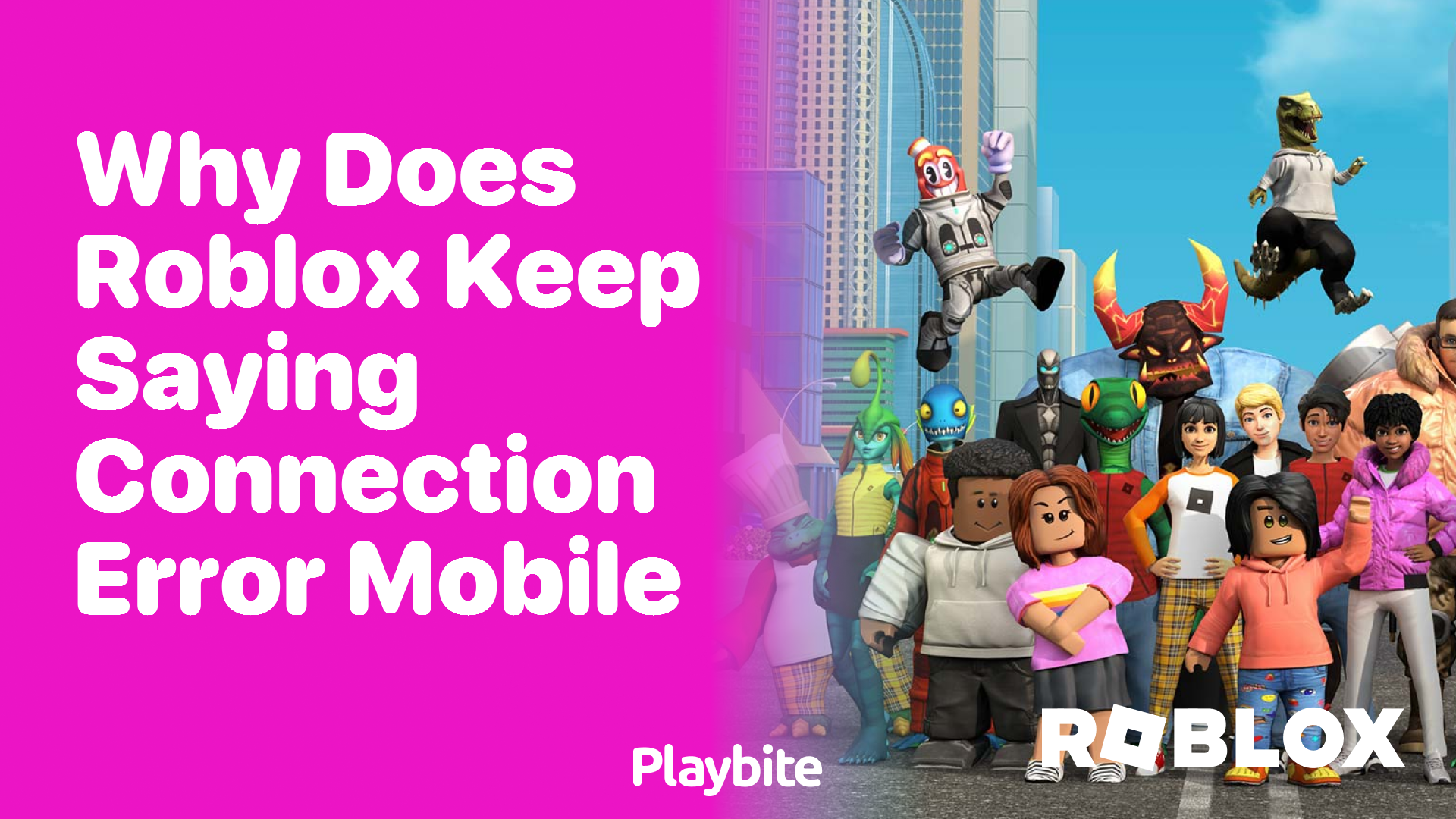 Why Does Roblox Keep Saying Connection Error on Mobile?