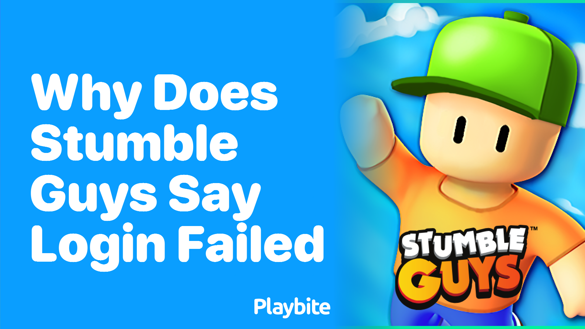 Why Does Stumble Guys Say Login Failed? Let&#8217;s Explore