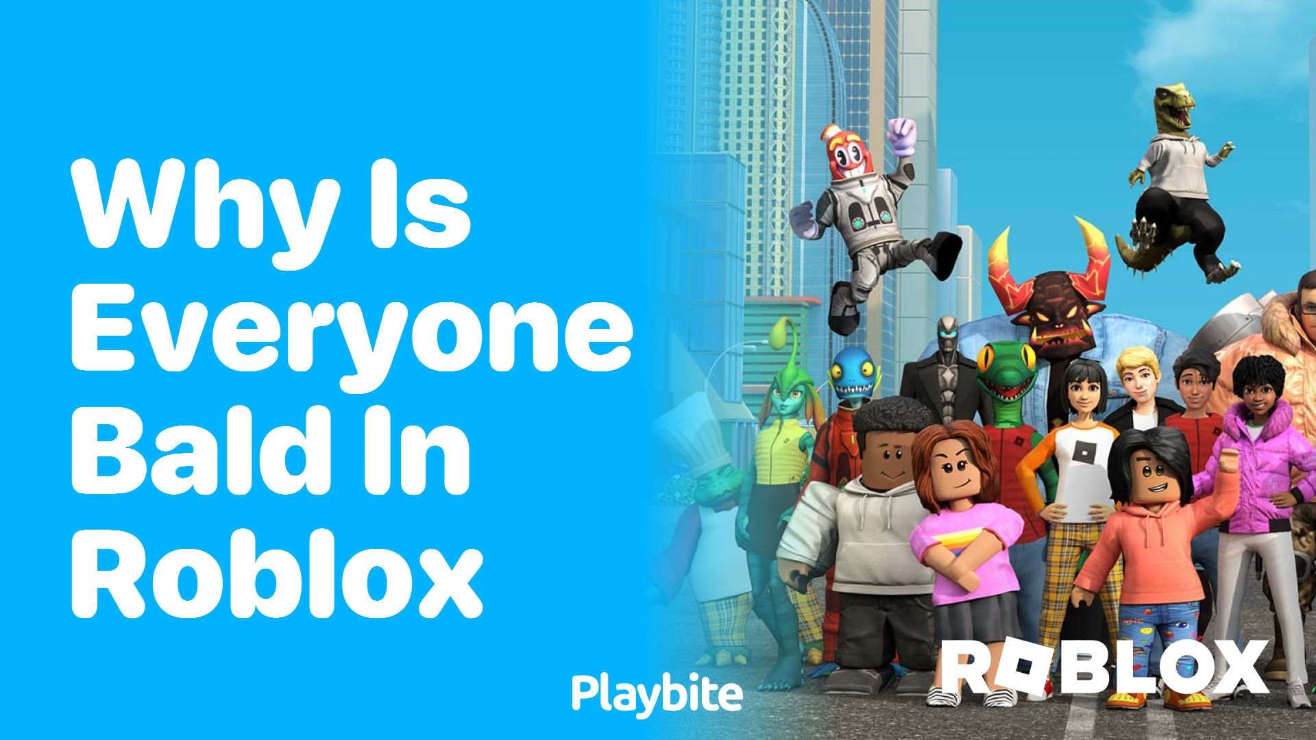 Why is Everyone Bald in Roblox?