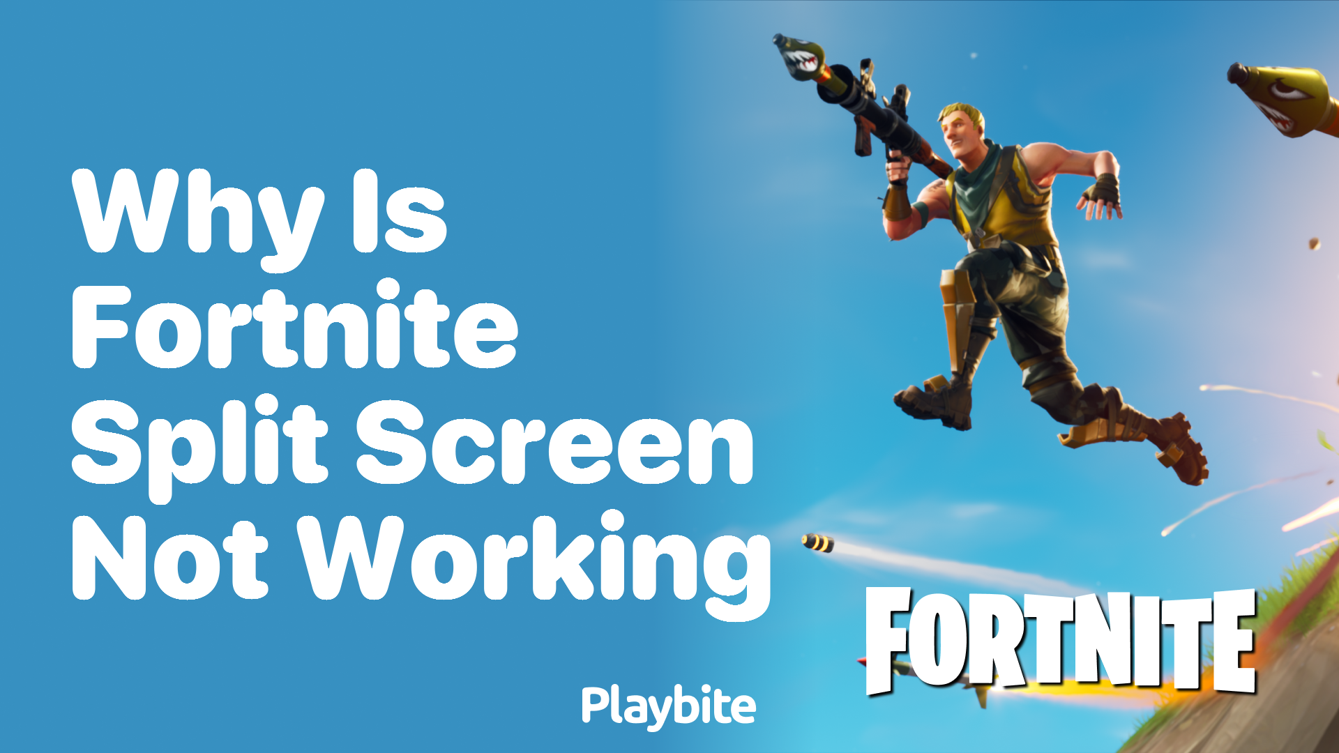 Why is Fortnite Split-Screen Not Working?