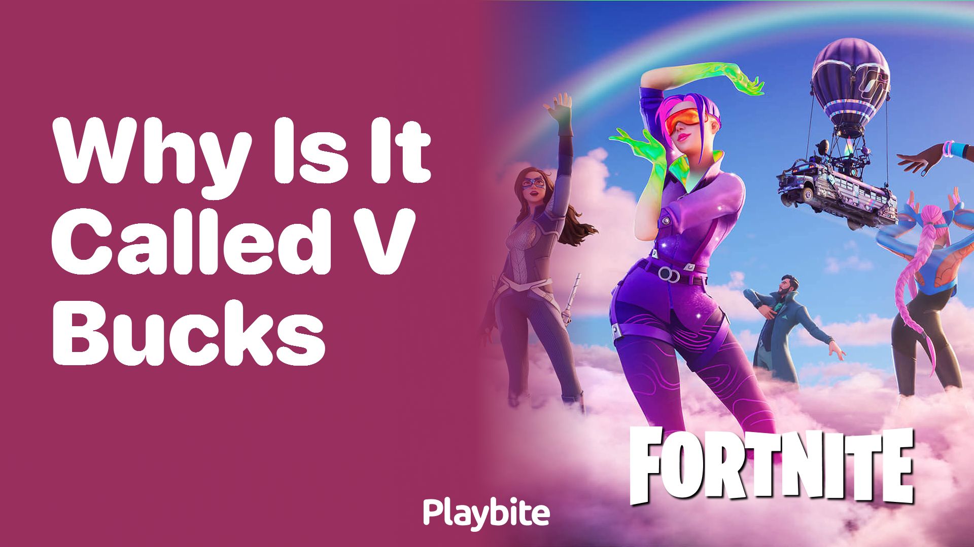 Why Is It Called V Bucks in Fortnite?