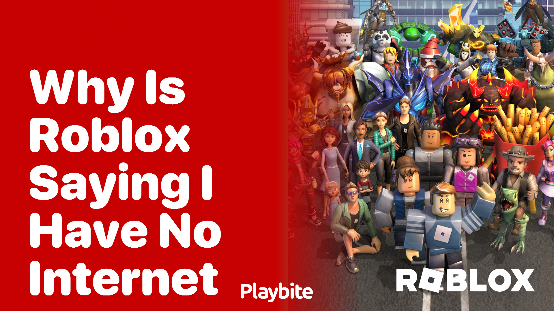 Why is Roblox saying I have no Internet?