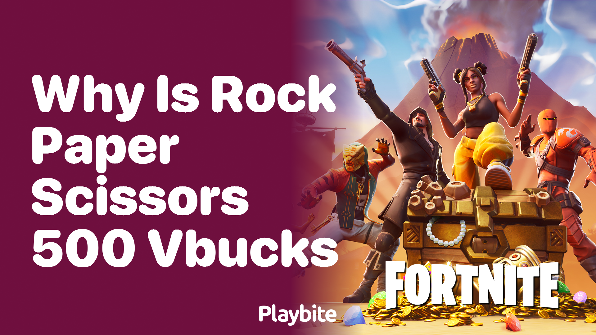 Why Is Rock Paper Scissors 500 V-Bucks in Fortnite?