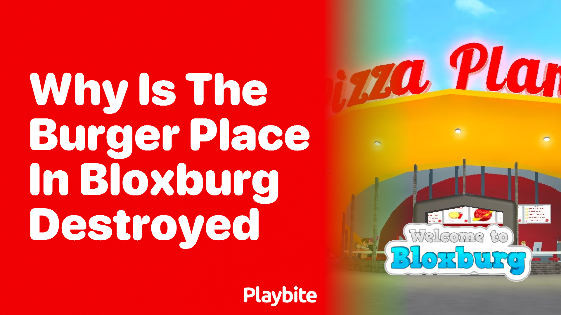 Why Is the Burger Place in Bloxburg Destroyed?