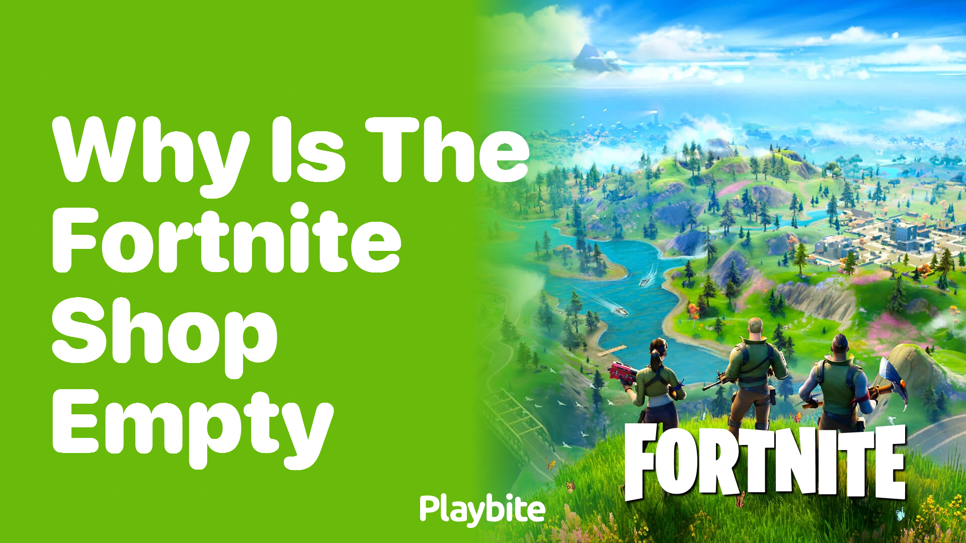 Why Is the Fortnite Shop Empty?