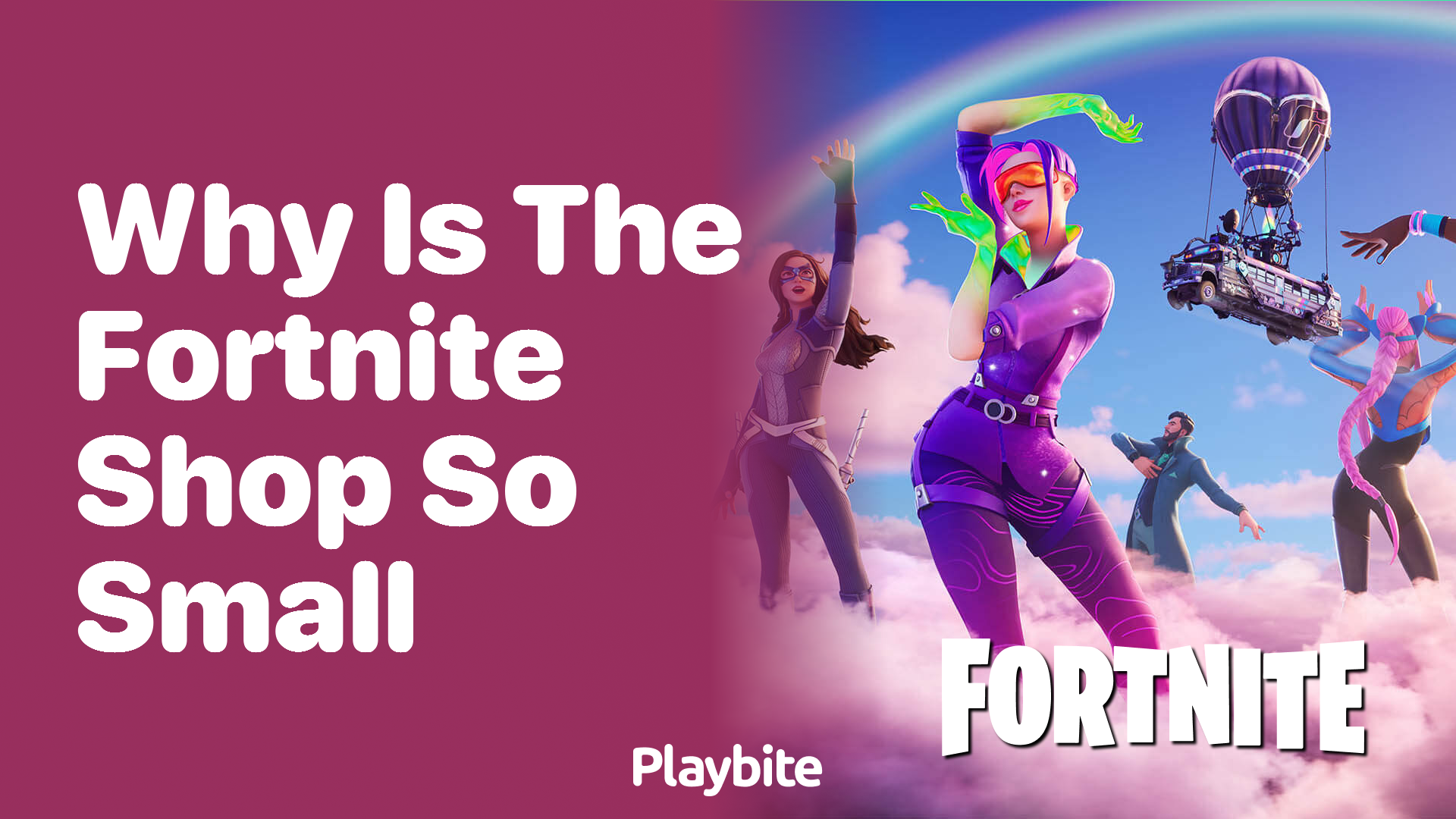 Why is the Fortnite Shop So Small?