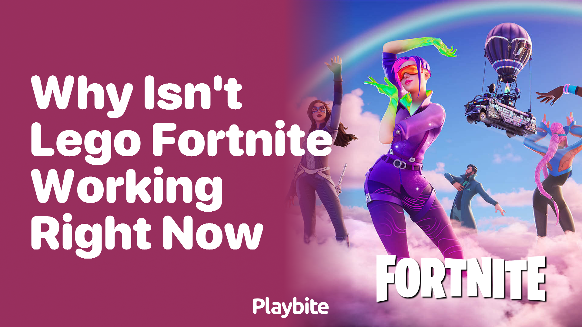 Why Isn&#8217;t Lego Fortnite Working Right Now?