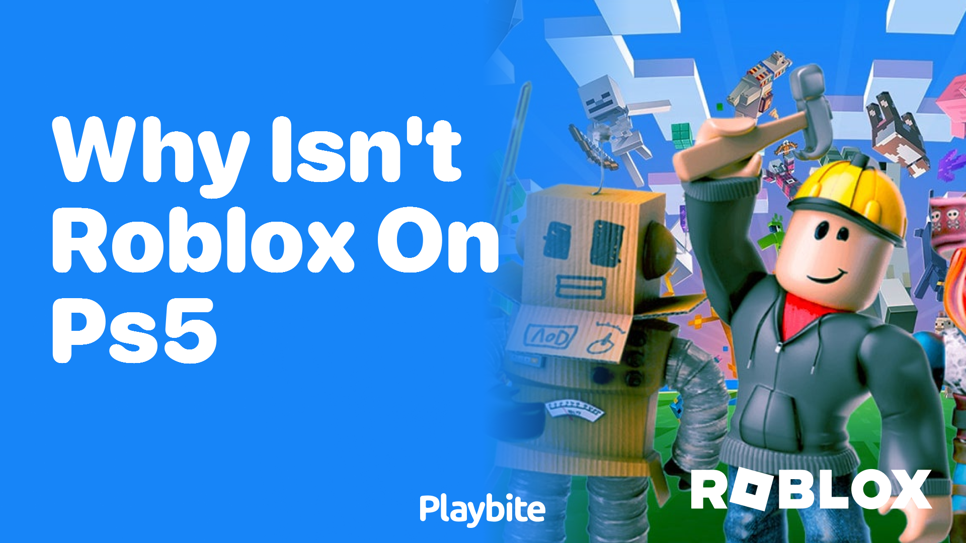 Why Isn T Roblox On PS5 Playbite Why Isnt Roblox On Ps5 