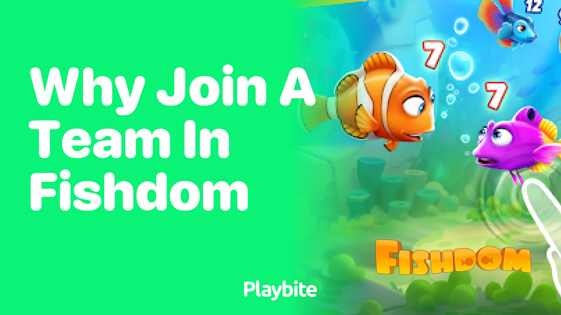 Why Join a Team in Fishdom? Your Path to More Fun and Rewards!