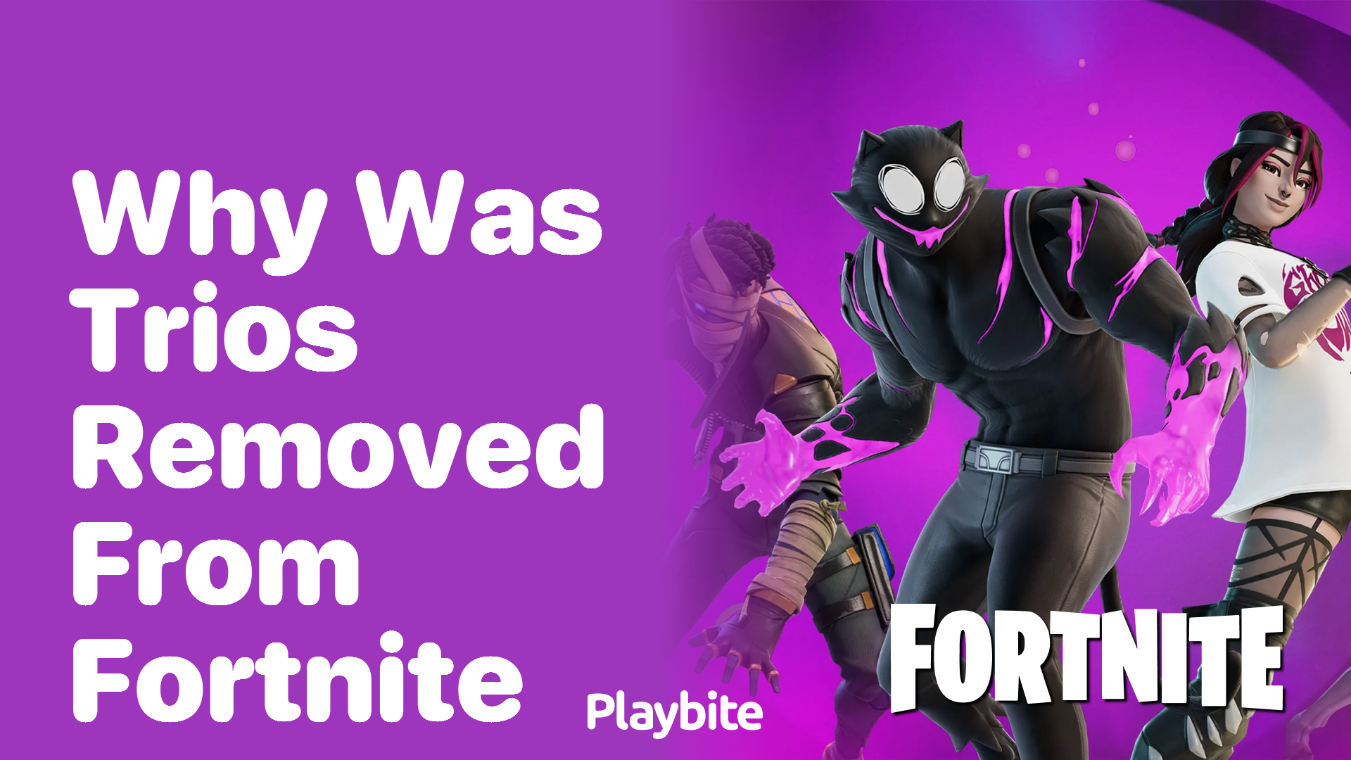 Why Was Trios Removed from Fortnite?