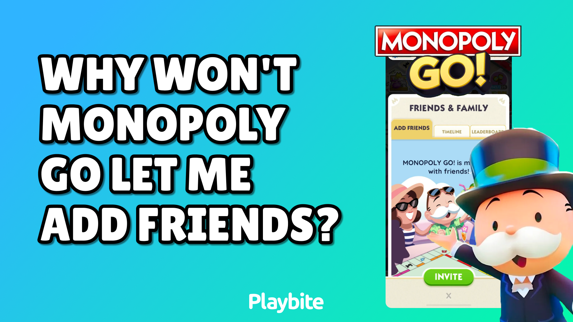Why Won&#8217;t Monopoly Go Let Me Add Friends?