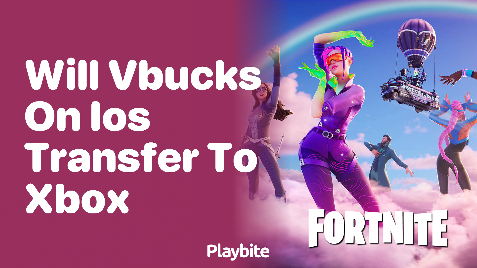 Will V-Bucks on iOS Transfer to Xbox?