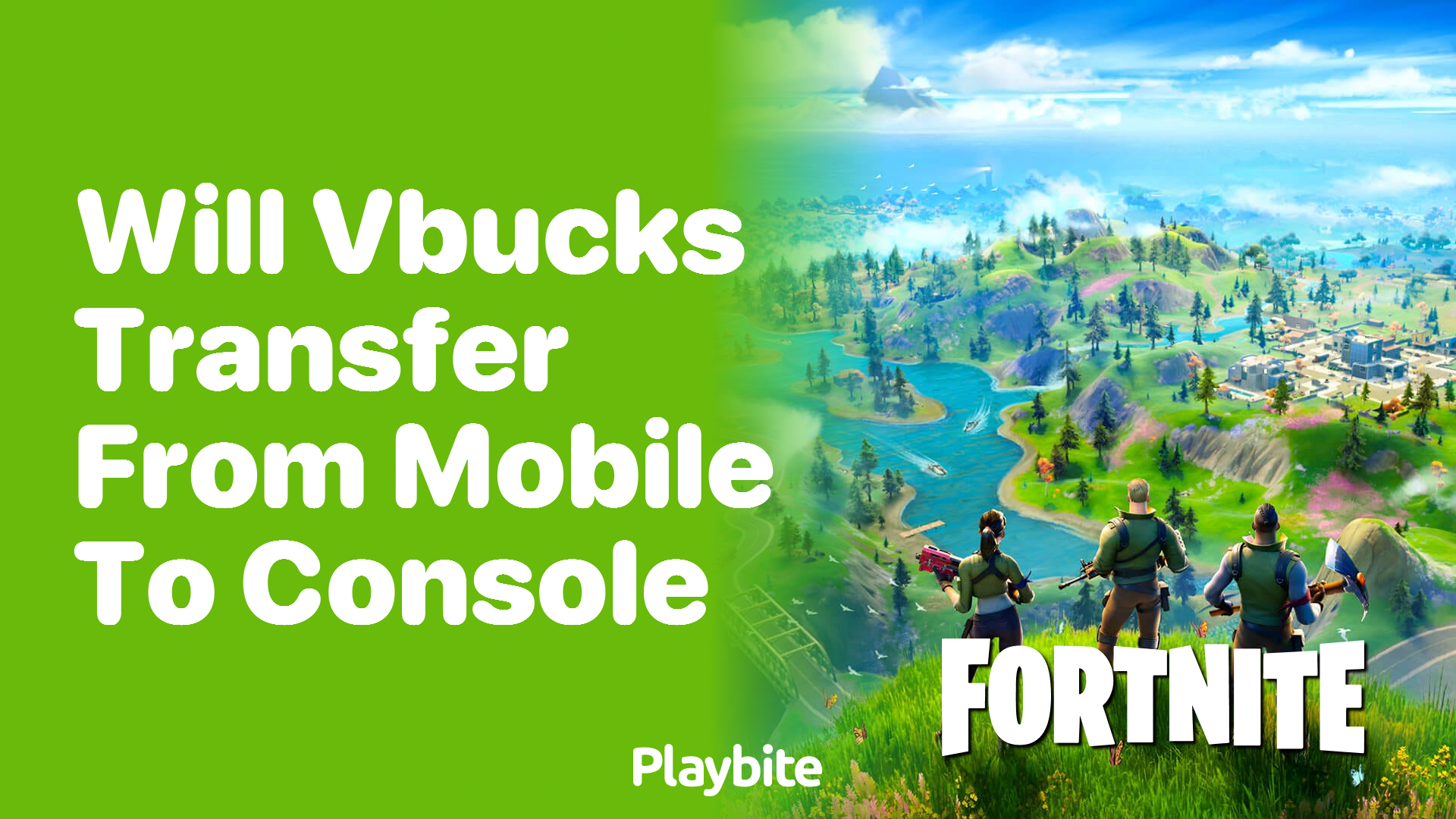 Will VBucks Transfer From Mobile to Console?