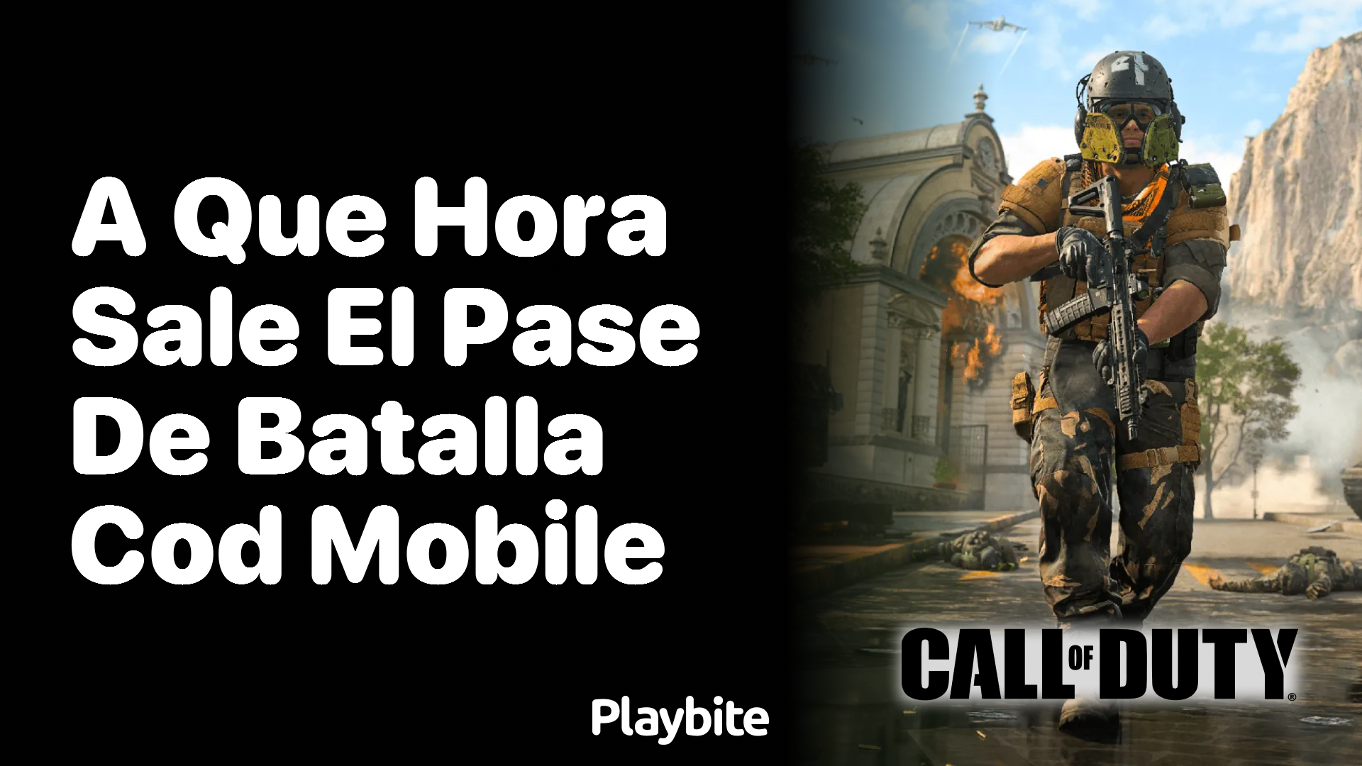 ¿A qué hora sale el pase de batalla de COD Mobile?