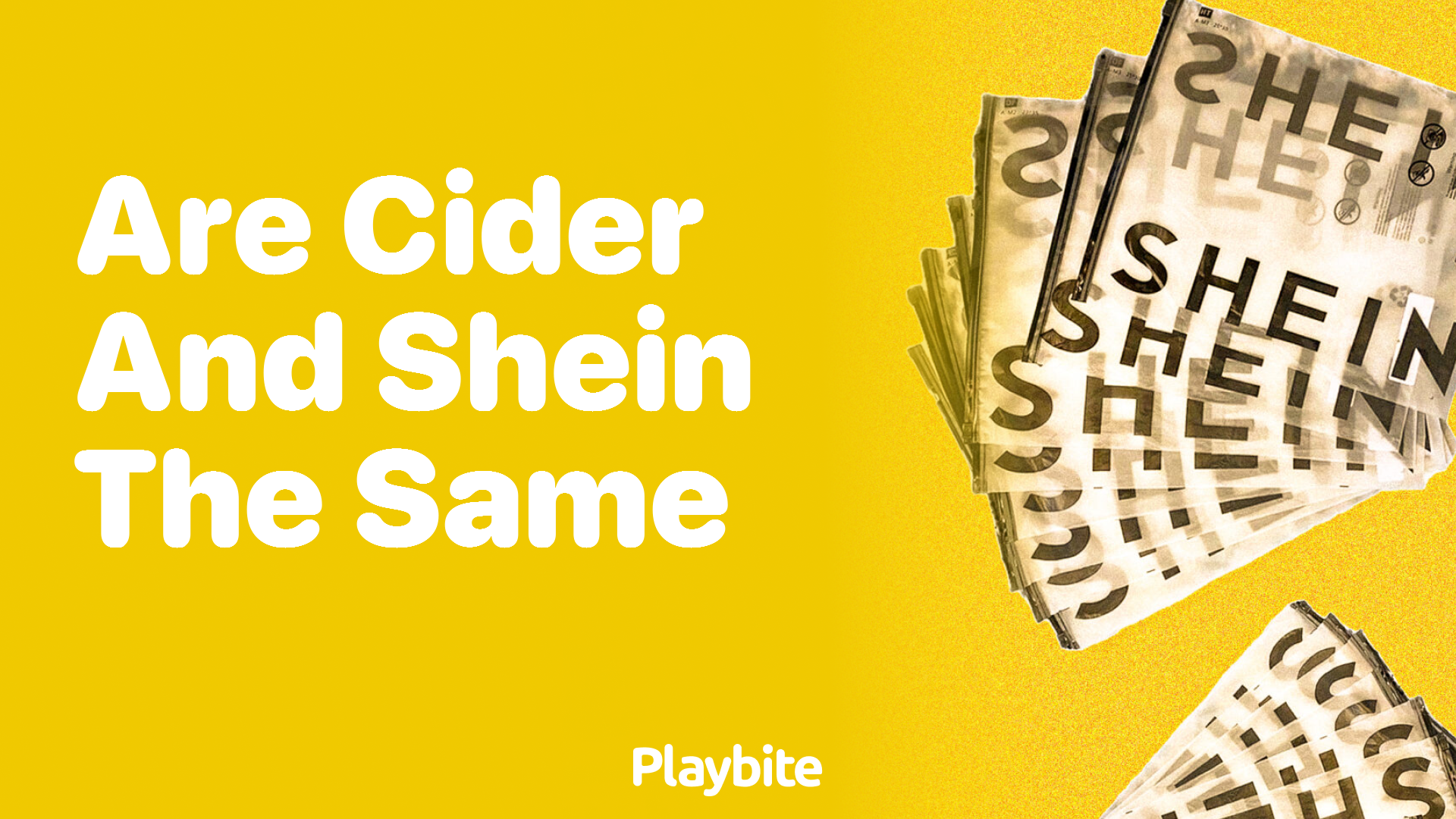 Are Cider and SHEIN the Same? Unraveling the Fashion Mystery