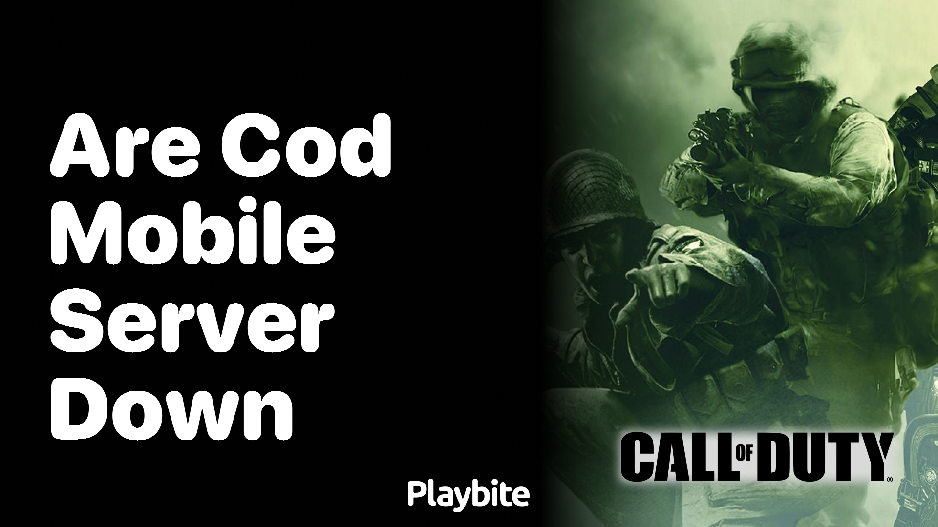 Are COD Mobile Servers Down Today? Find Out Here!