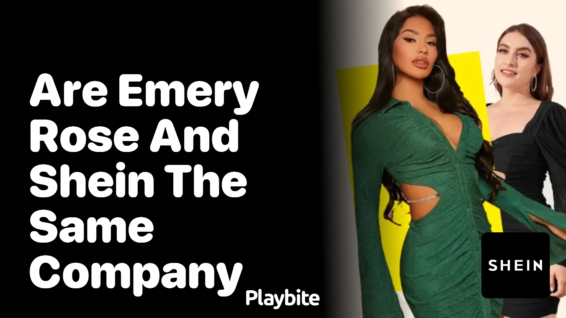 Are Emery Rose and SHEIN the Same Company?
