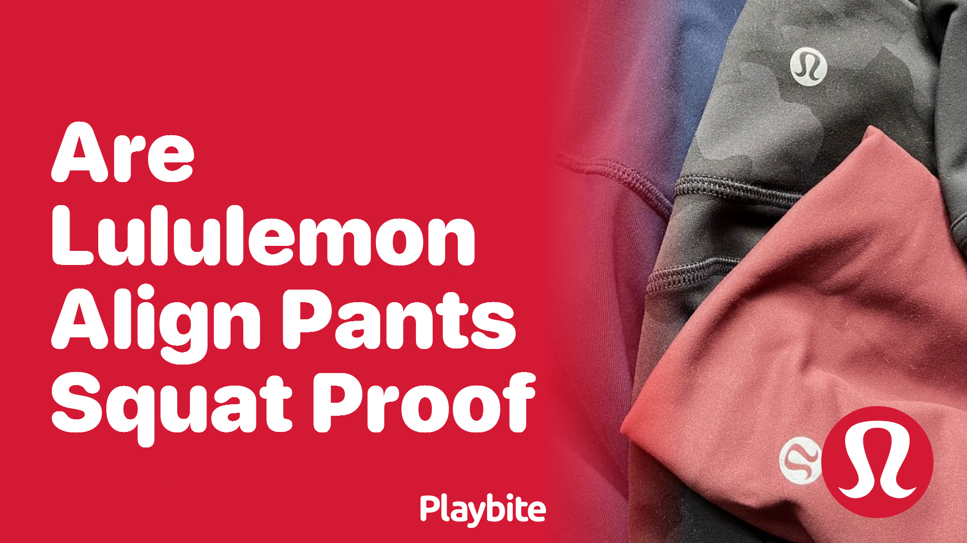 Are Lululemon Align Pants Squat Proof?