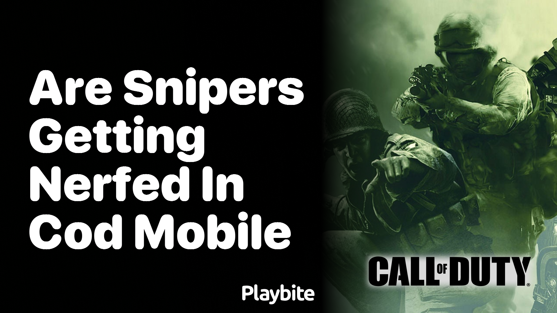 Are Snipers Getting Nerfed in COD Mobile?