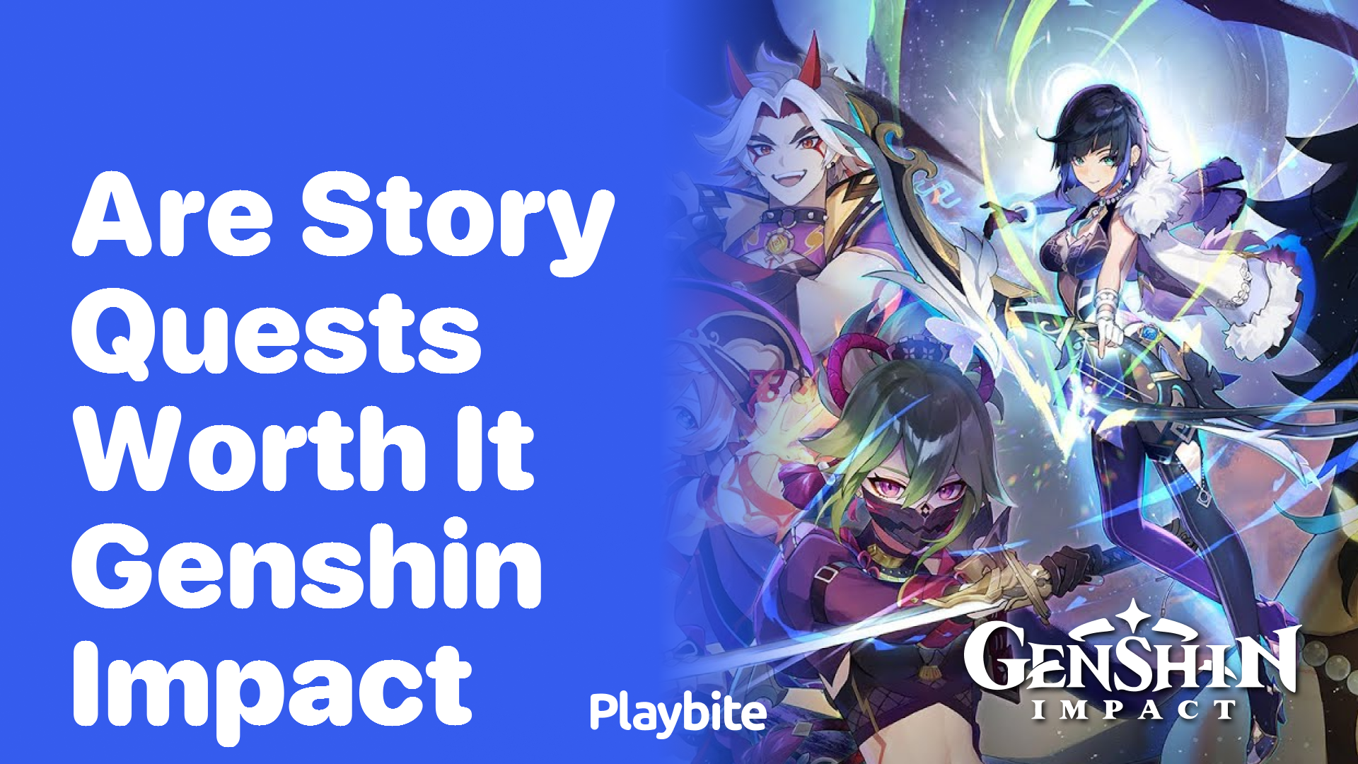 Are Story Quests Worth It in Genshin Impact?