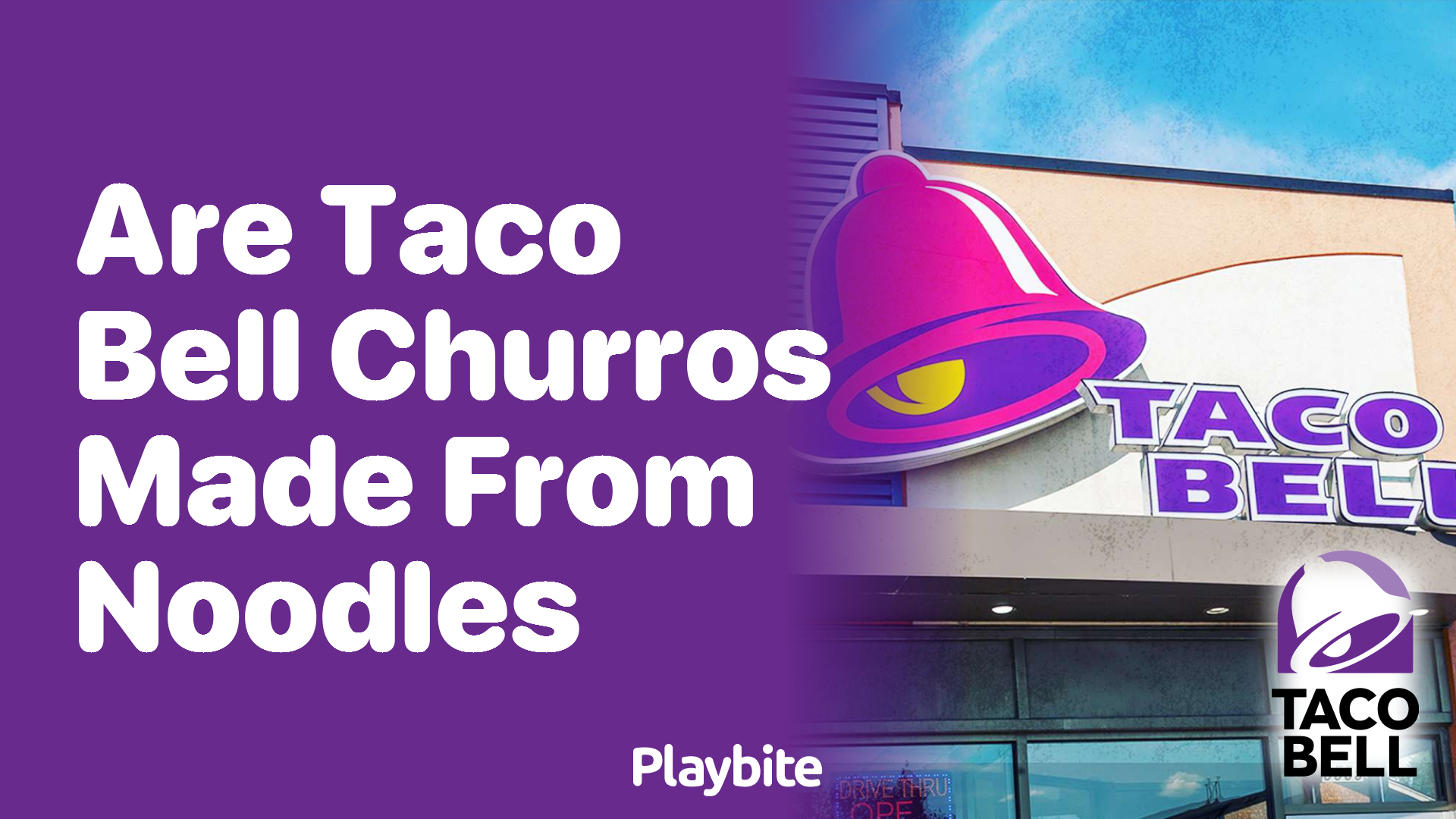 Are Taco Bell Churros Made from Noodles?