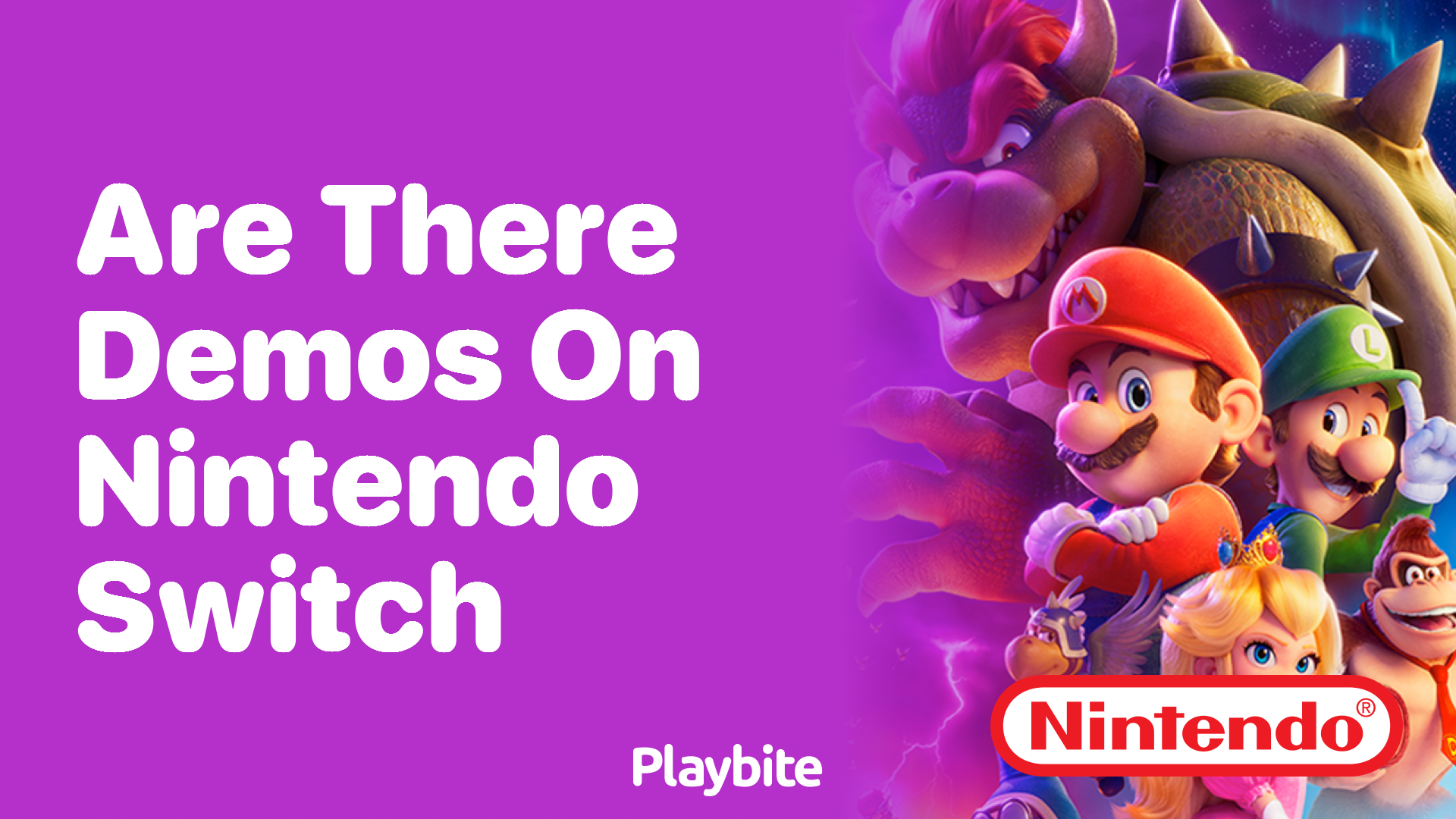 Are There Demos on Nintendo Switch?