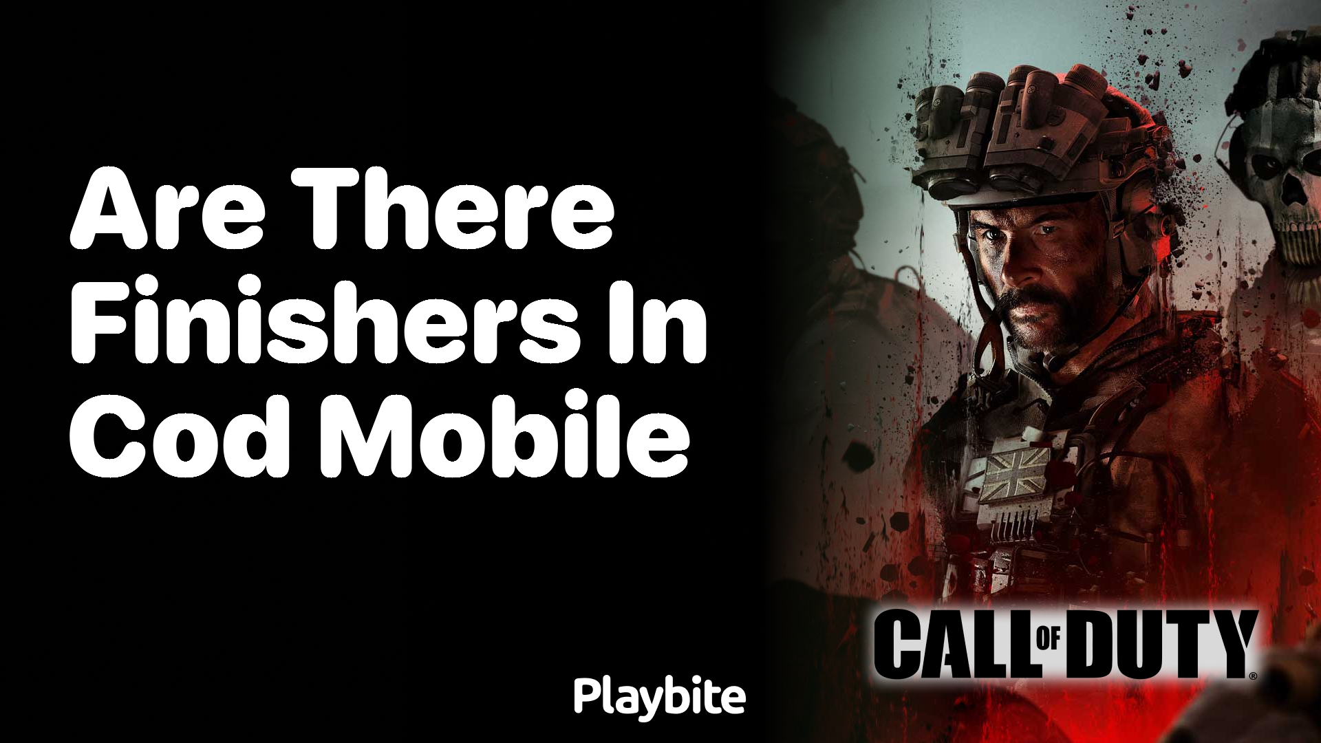 Are There Finishers in COD Mobile?