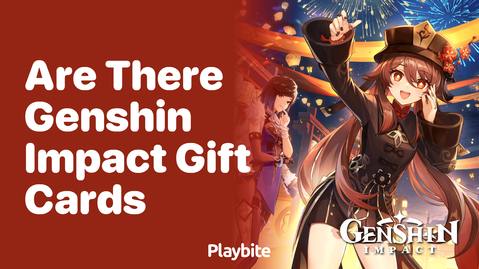 Are There Genshin Impact Gift Cards?