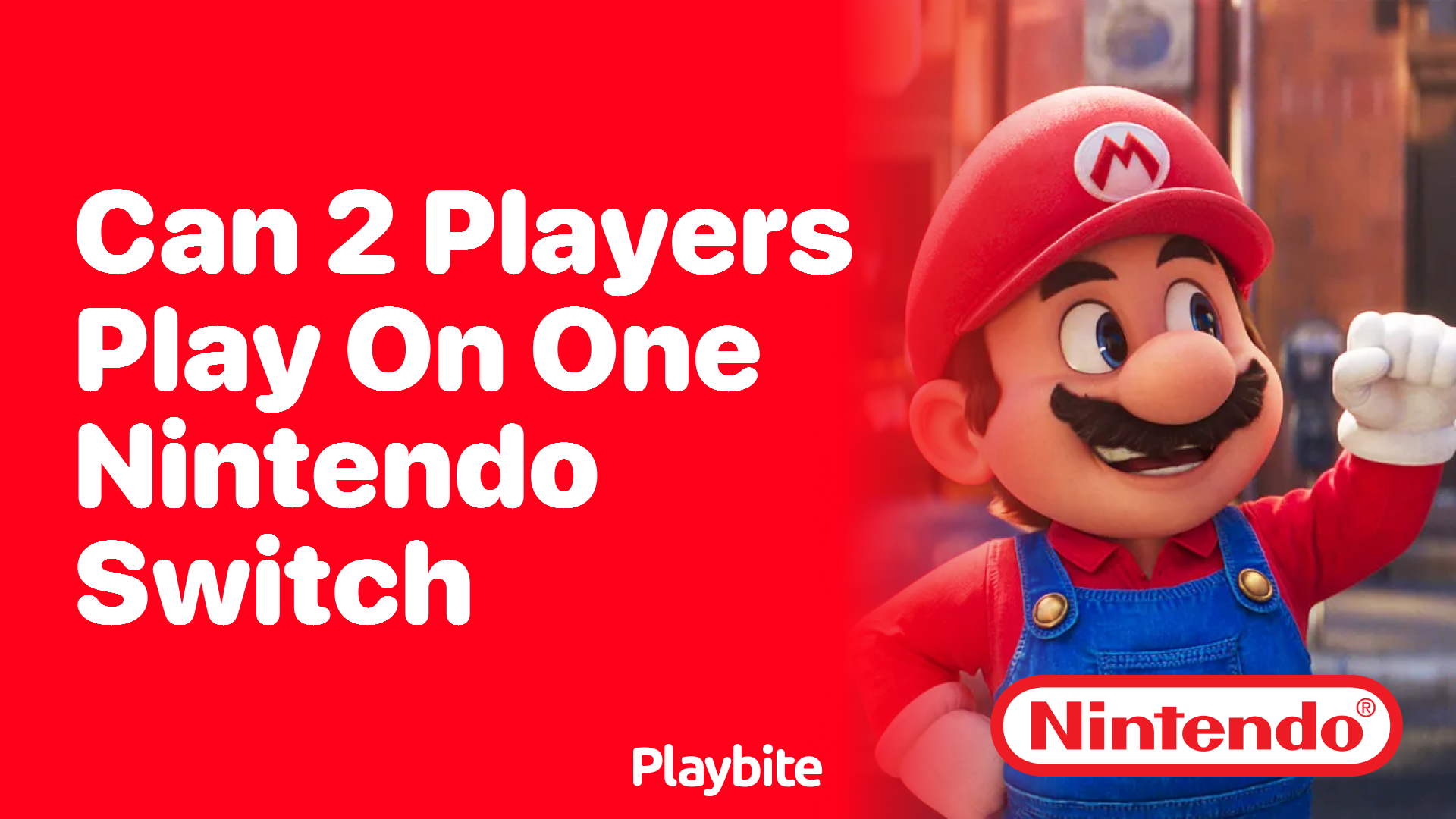 Can 2 Players Play on One Nintendo Switch?