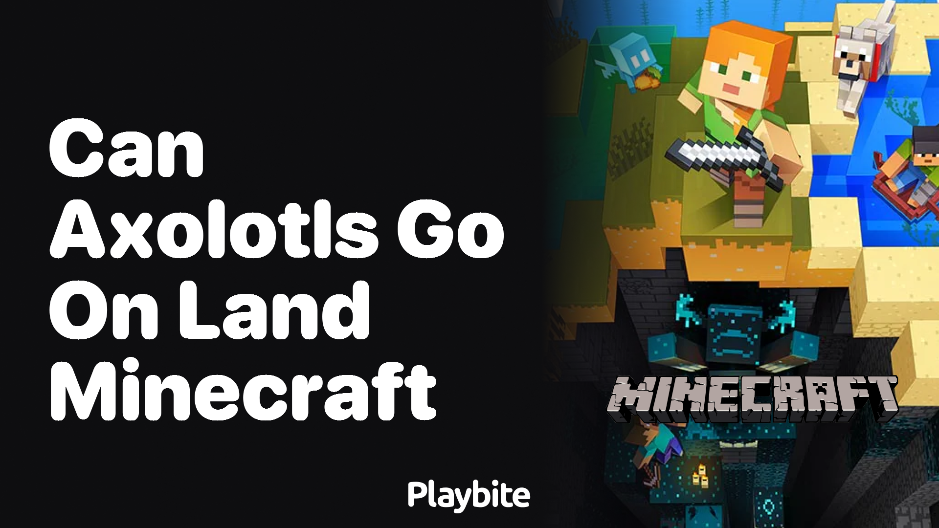 Can Axolotls Go on Land in Minecraft?