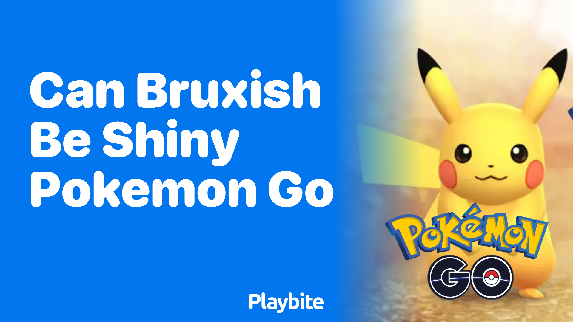 Can Bruxish Be a Shiny in Pokemon GO?