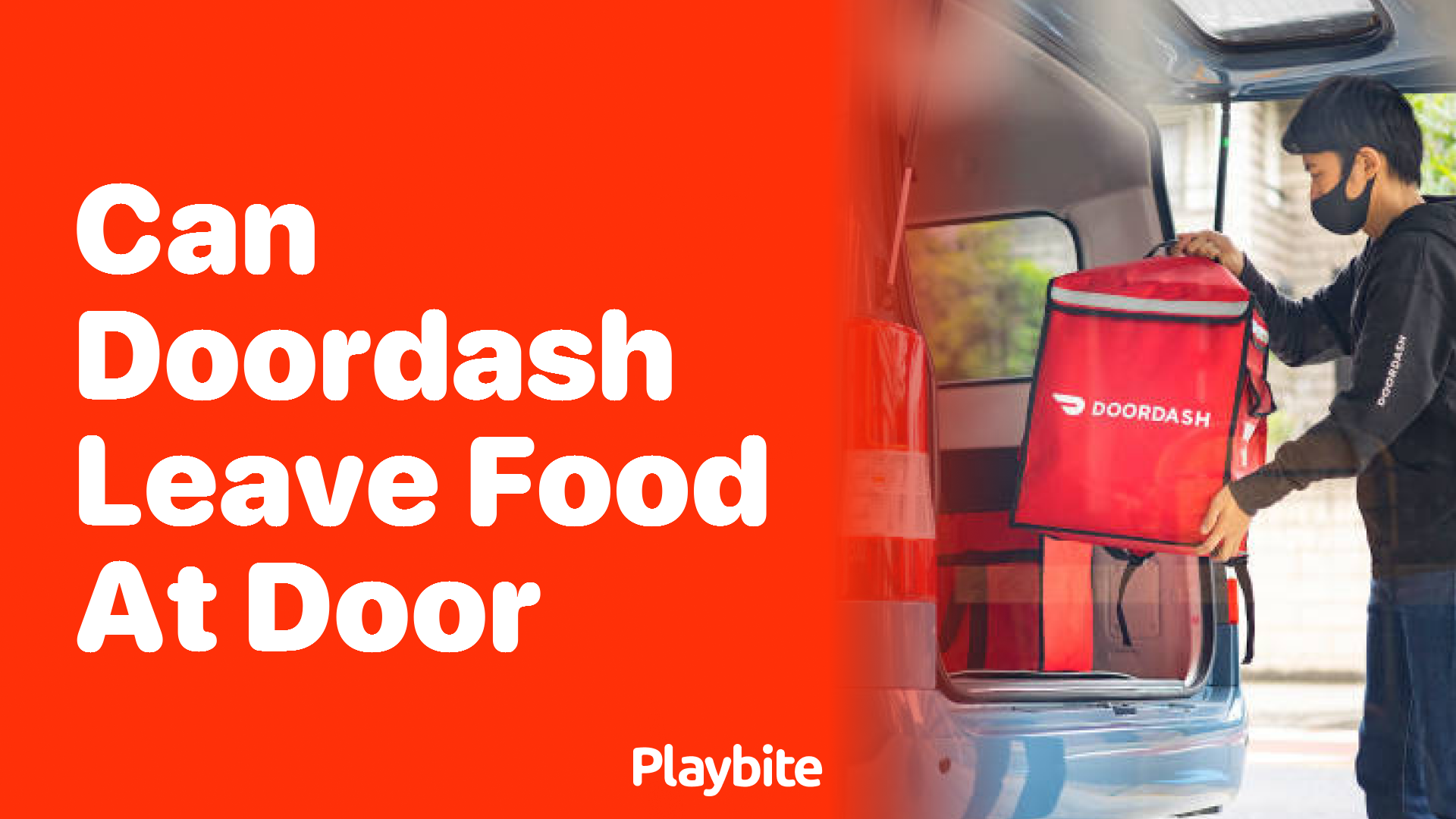 Can DoorDash Leave Food at Your Door?