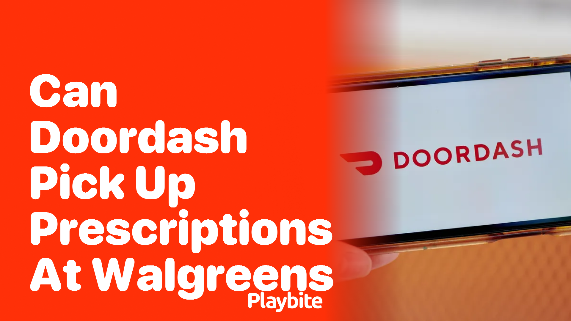 Can DoorDash Pick Up Prescriptions at Walgreens?