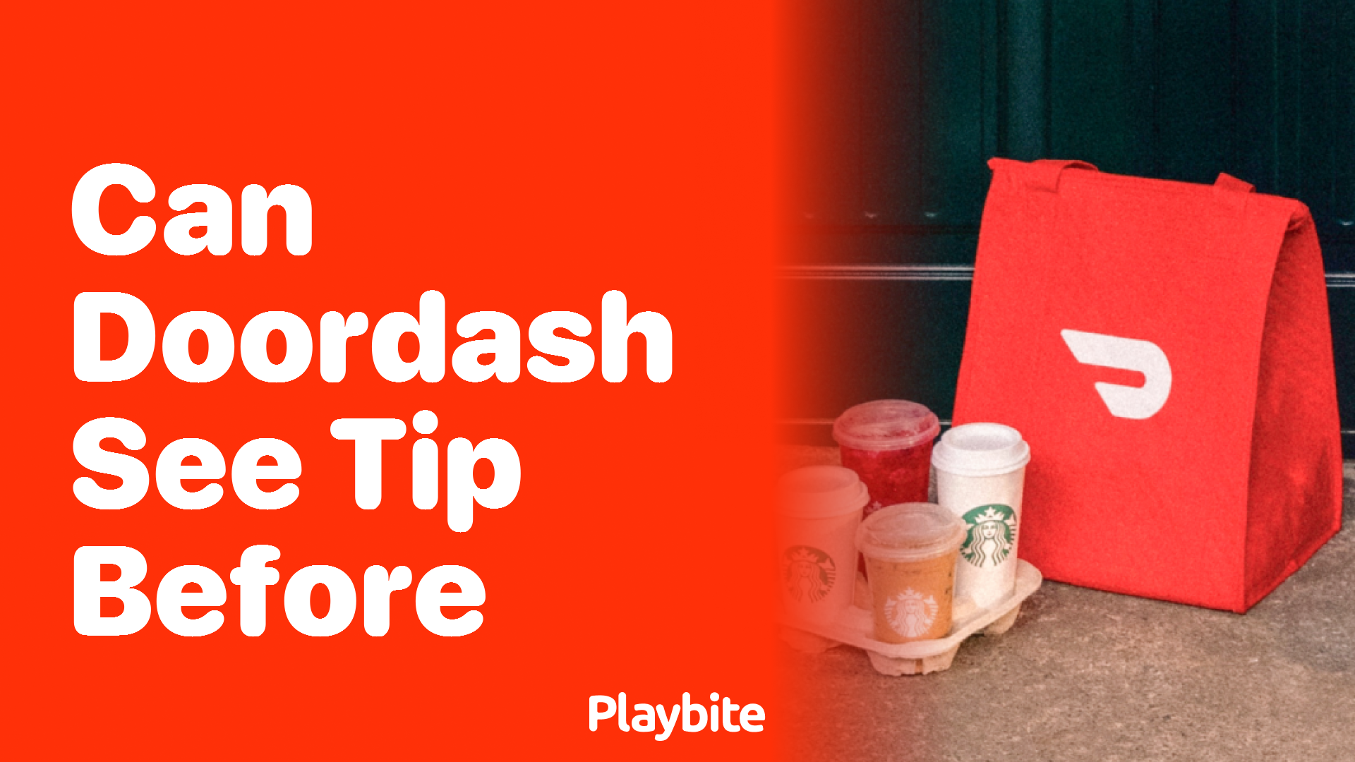 Can DoorDash See Your Tip Before Delivery?