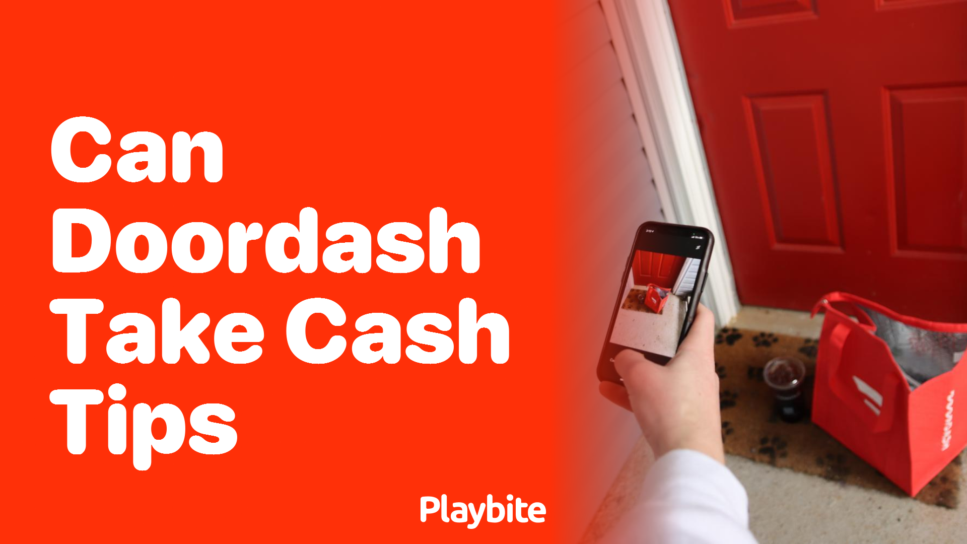Can DoorDash Take Cash Tips?