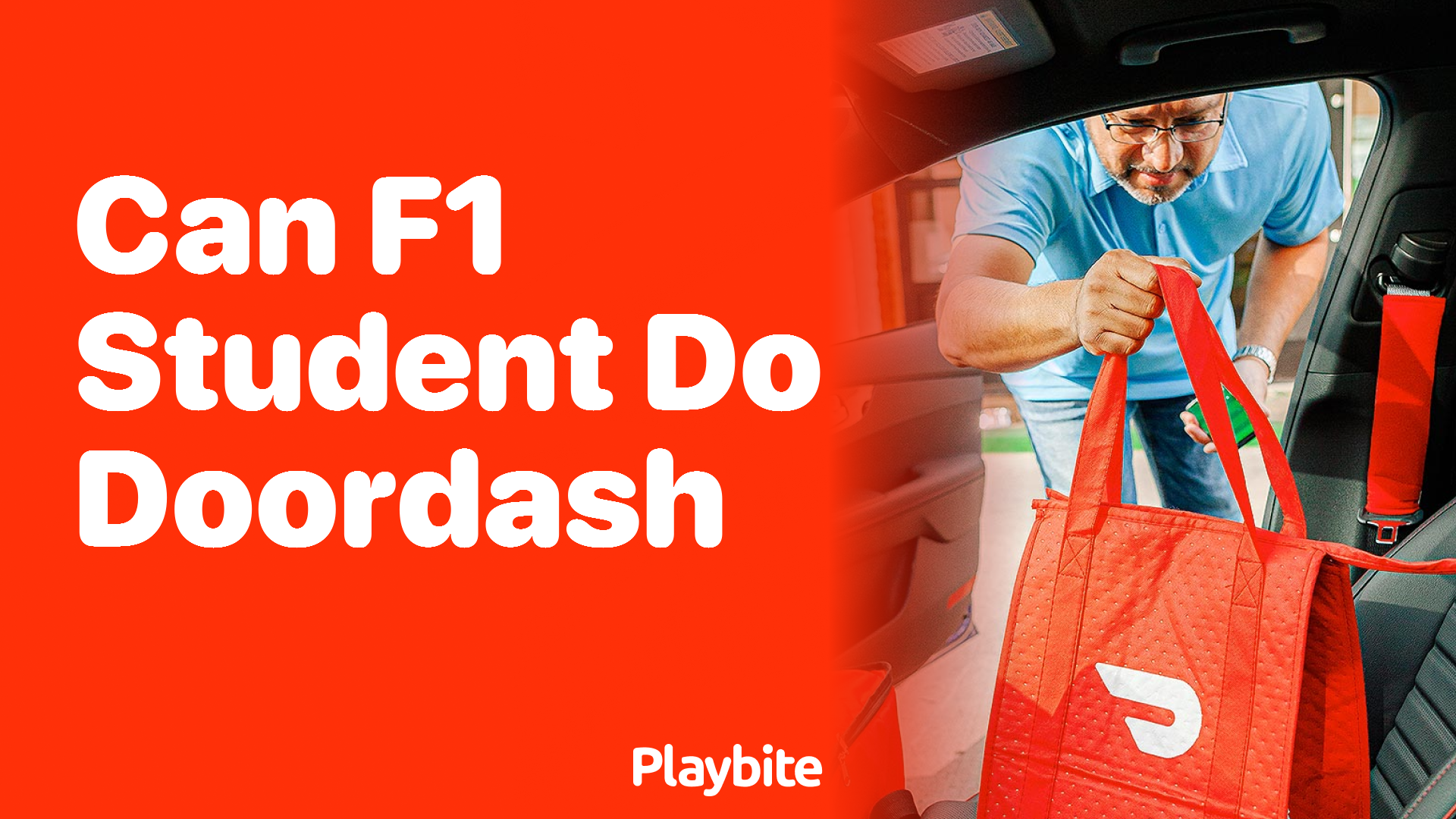 Can F1 Students work with DoorDash?