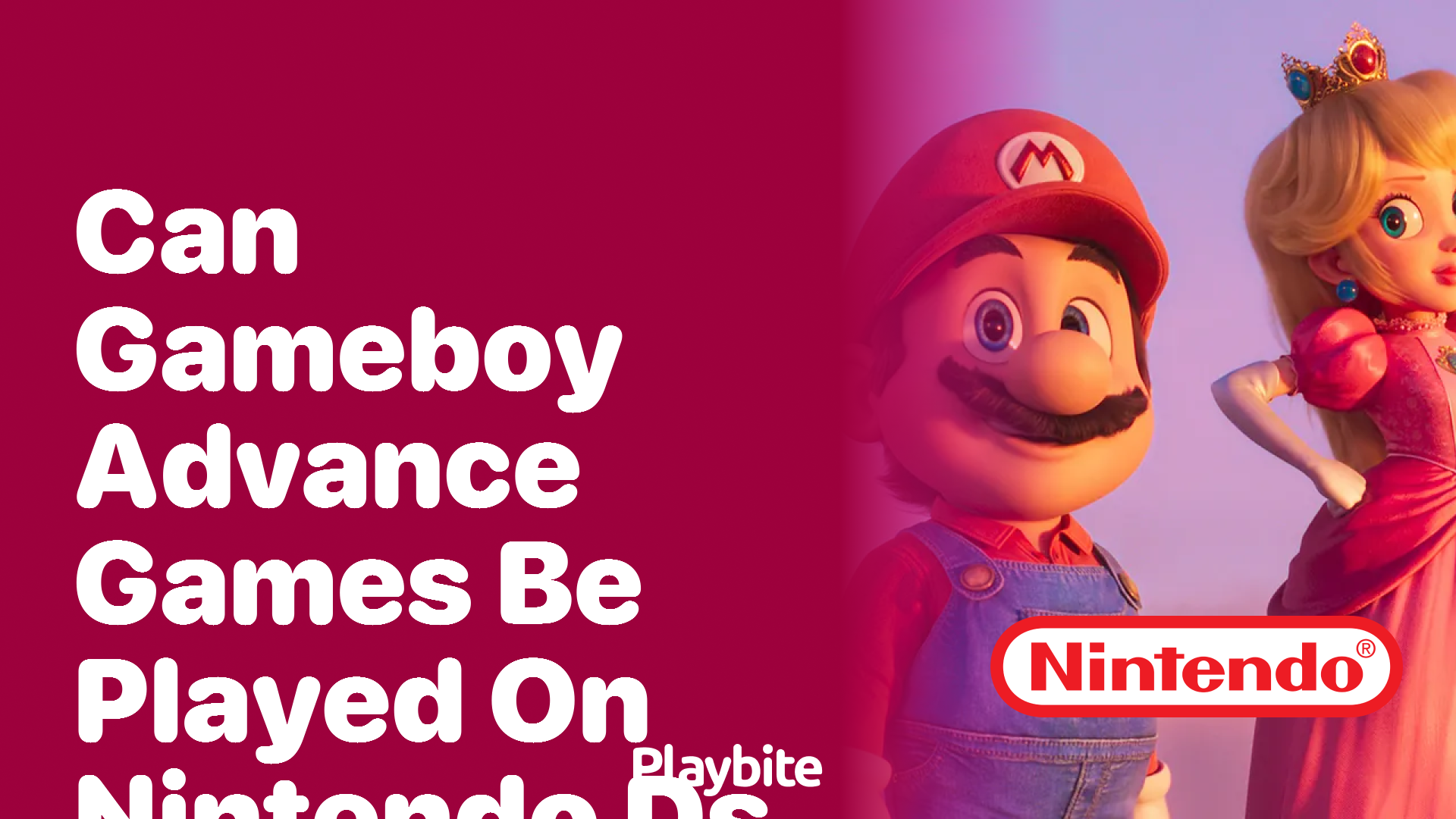 Can GameBoy Advance Games Be Played on Nintendo DS?