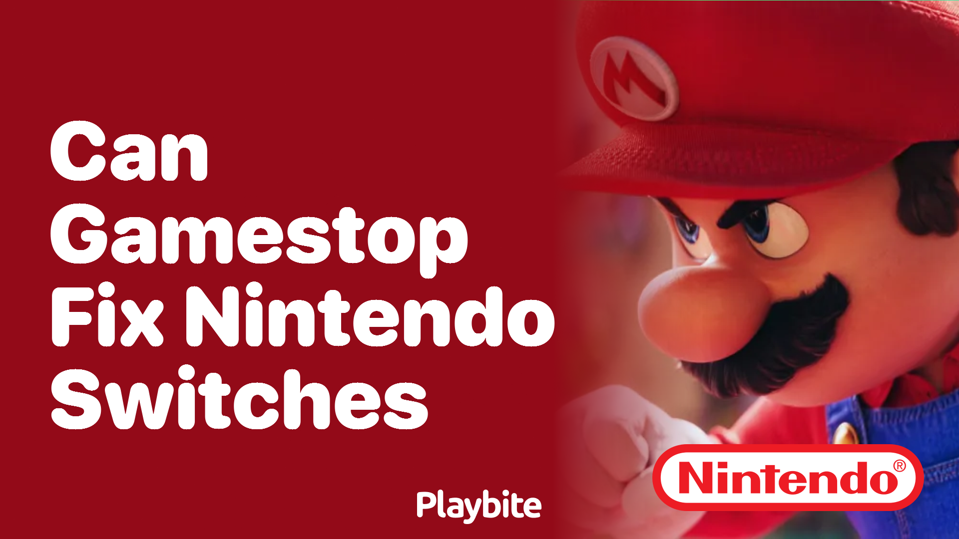 Can GameStop Fix Nintendo Switches? Find Out Here!