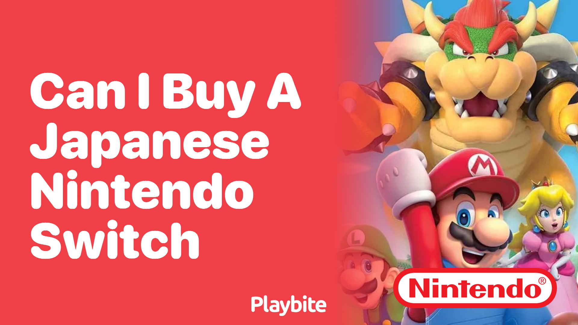 Can I Buy a Japanese Nintendo Switch?