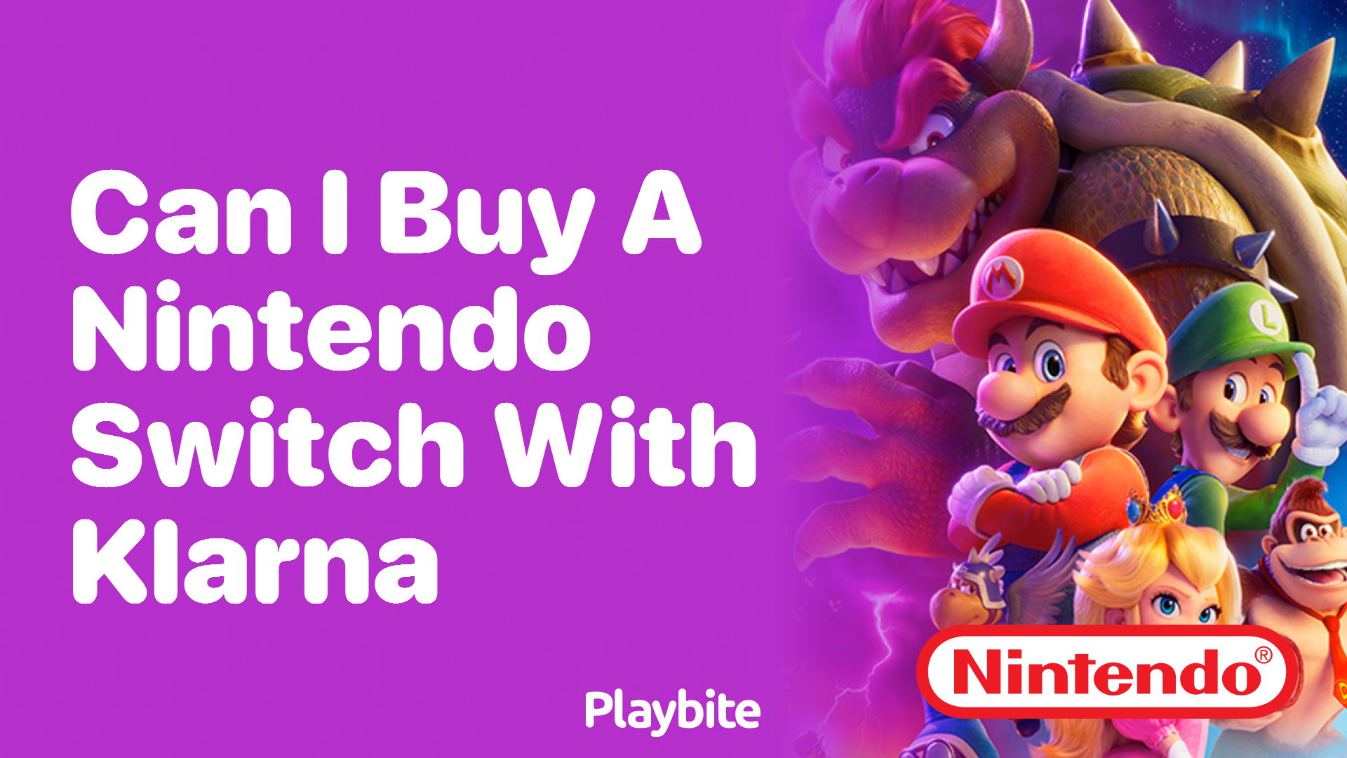 Can I Buy a Nintendo Switch with Klarna?