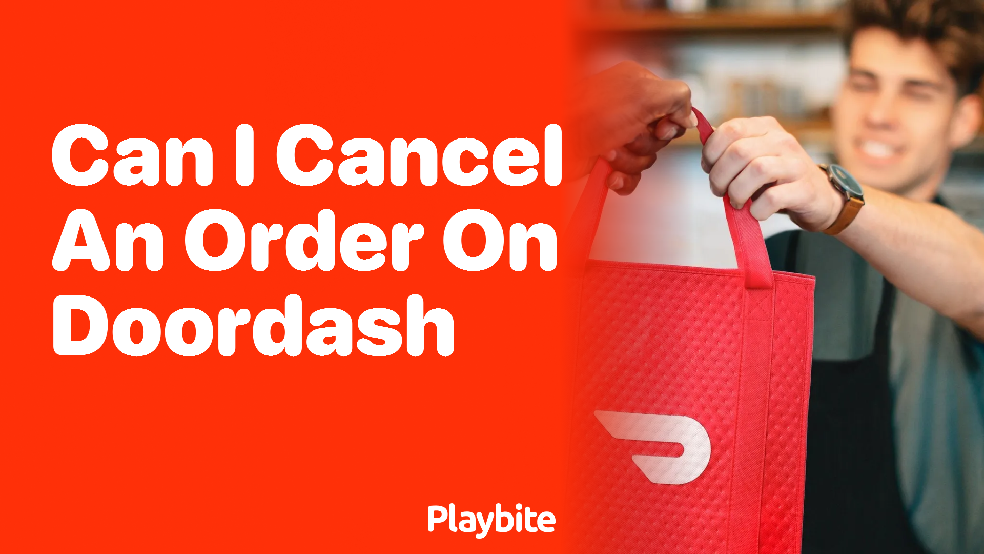 Can I Cancel an Order on DoorDash?
