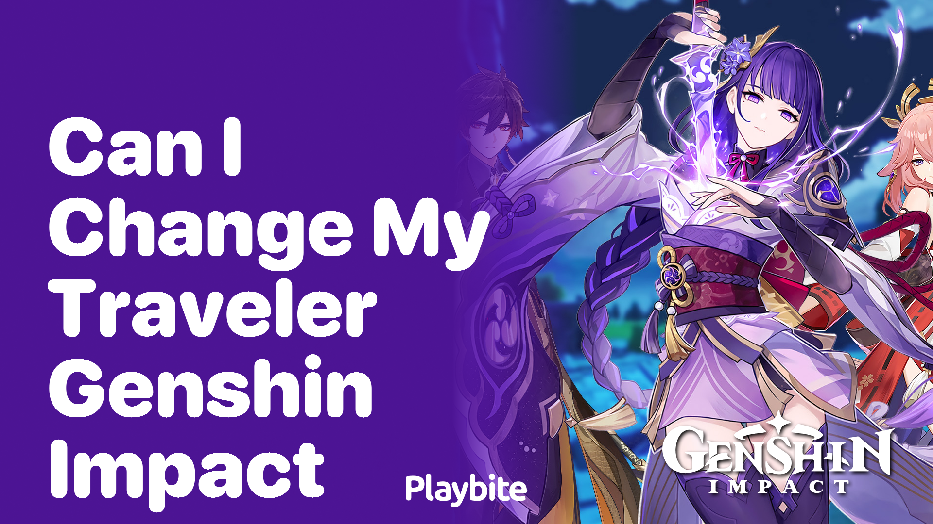 Can I Change My Traveler in Genshin Impact?