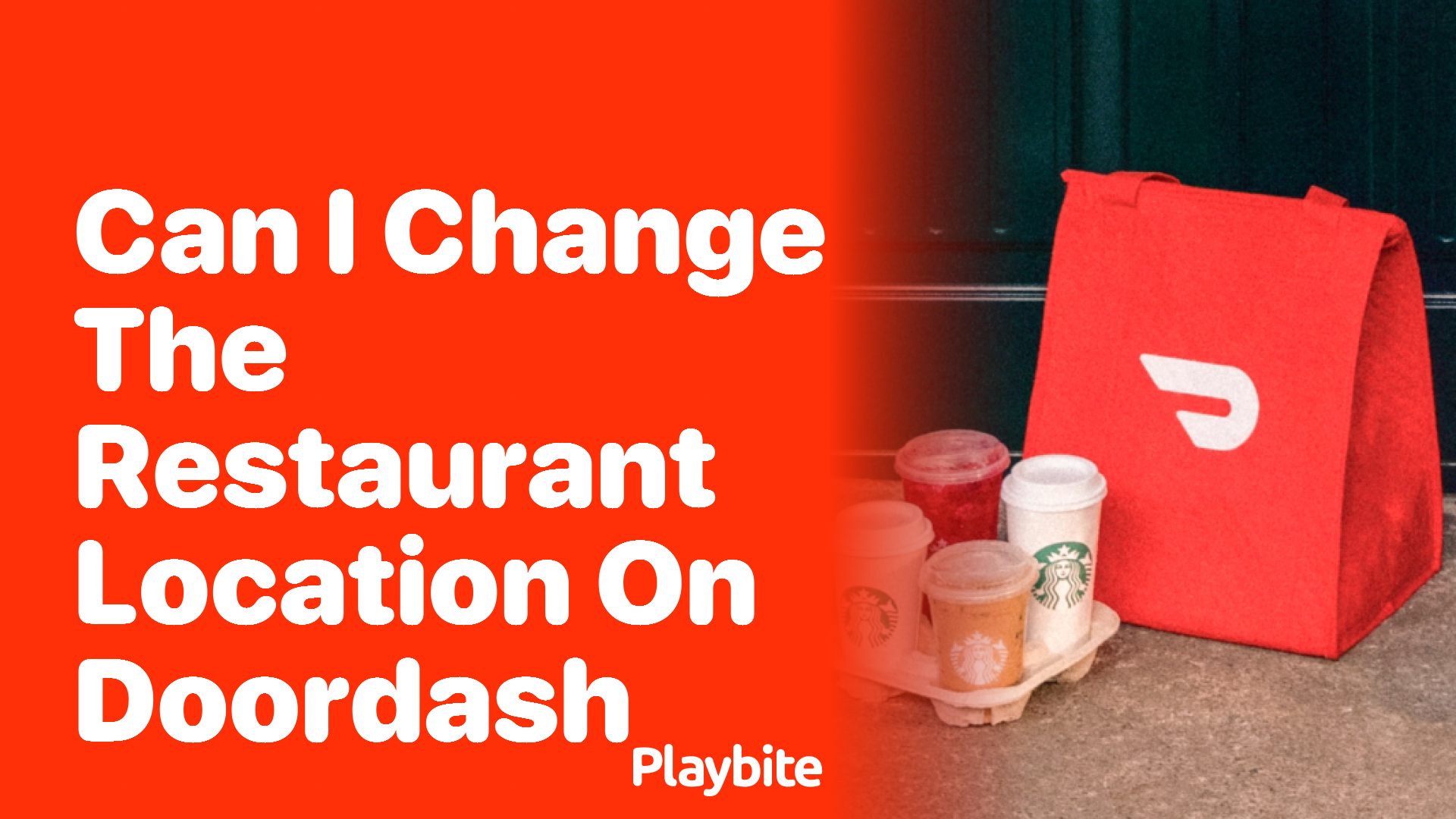 Can I Change the Restaurant Location on DoorDash?