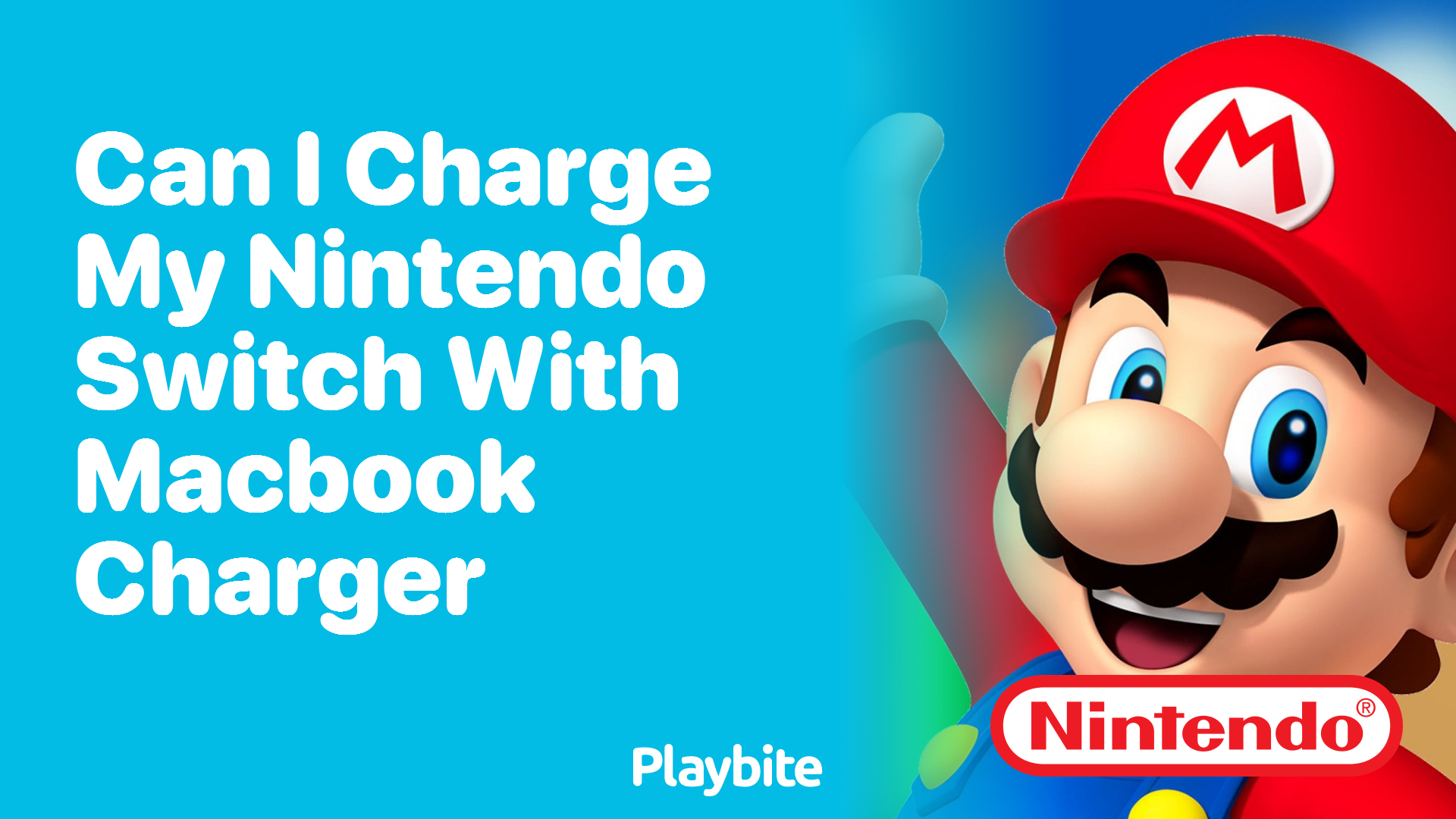 Can I Charge My Nintendo Switch with a MacBook Charger?
