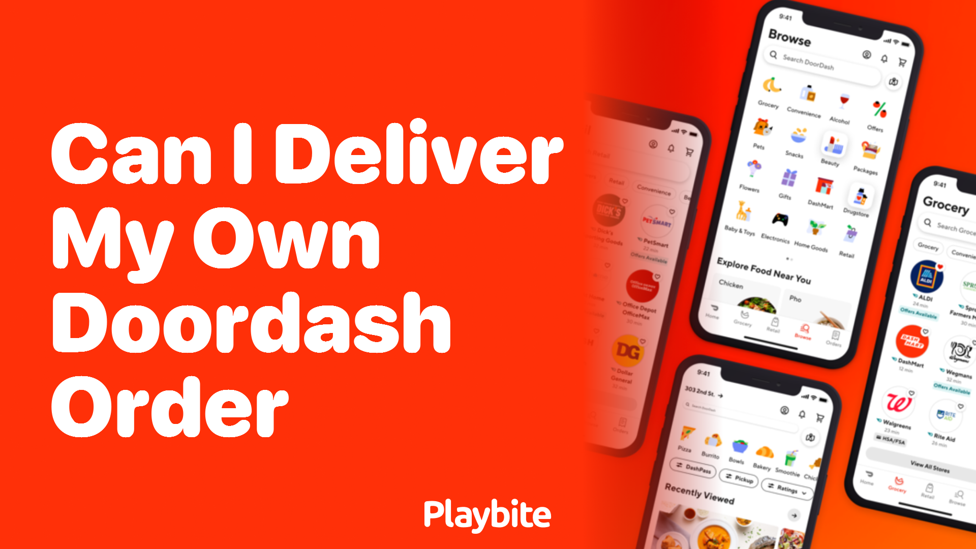 Can I Deliver My Own DoorDash Order?