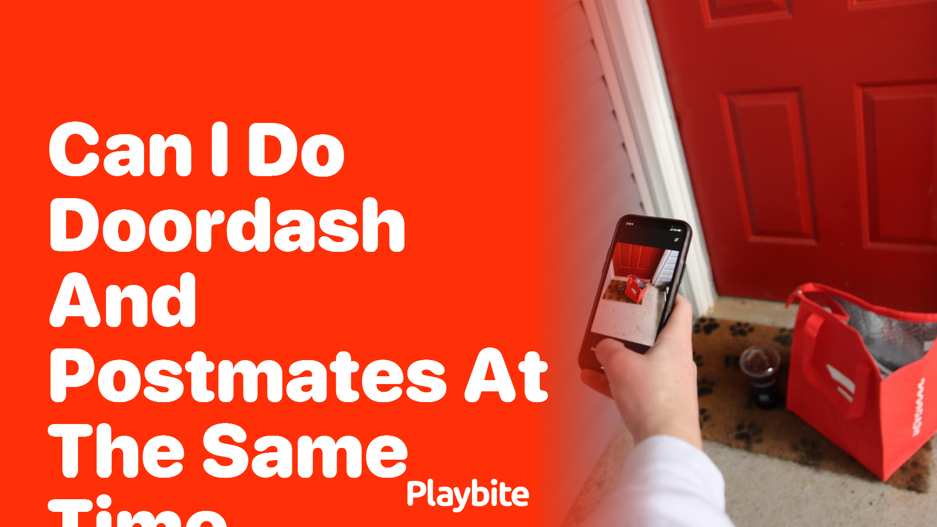 Can I Do DoorDash and Postmates at the Same Time?